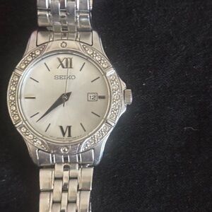 Women’s Crystal Stainless Steel Watch